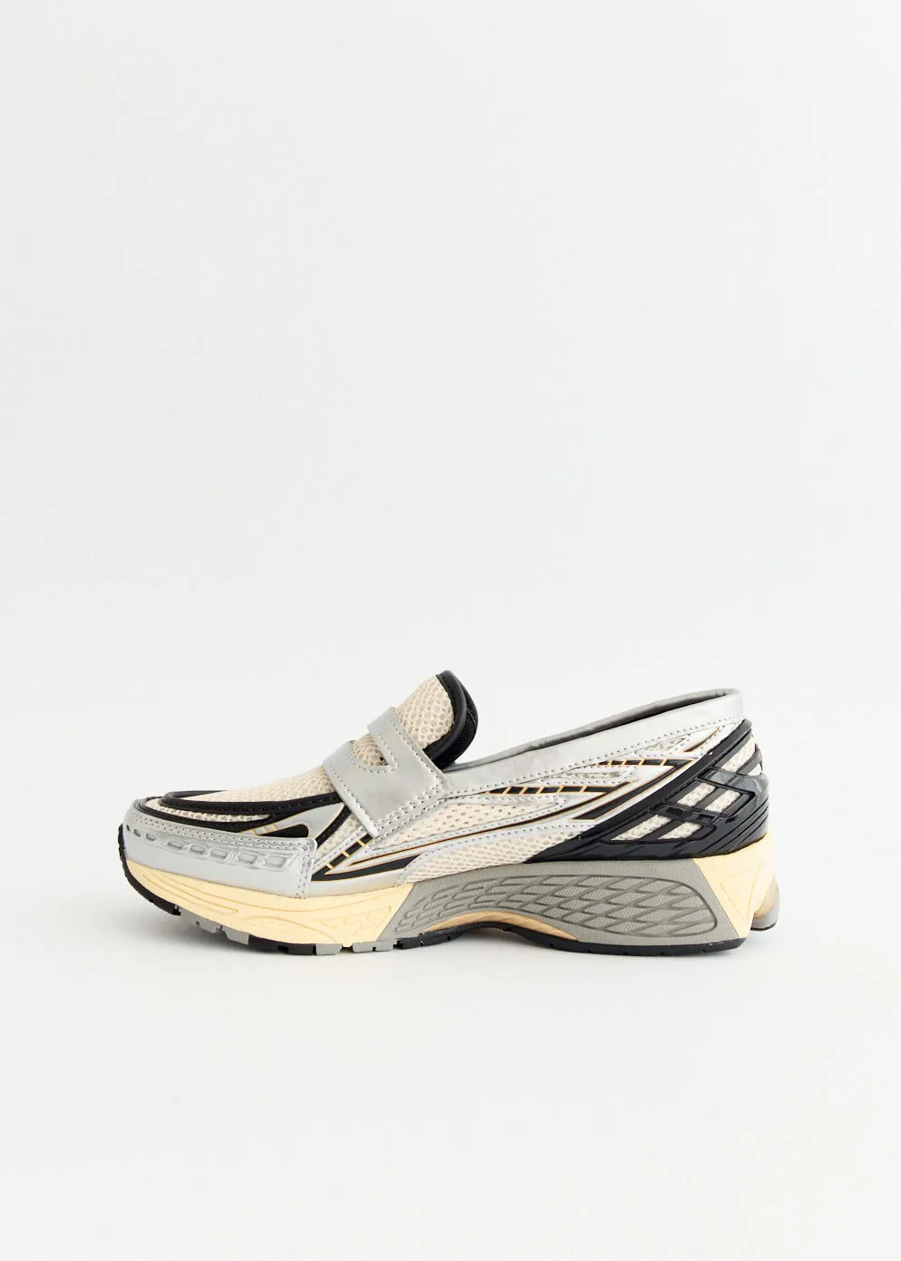 1906L 'Silver Metallic Cream' Loafers