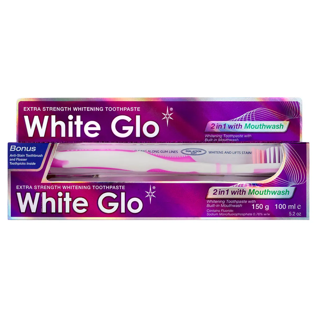 2-in-1 Whitening Toothpaste With Mouthwash
