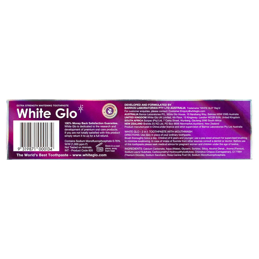2-in-1 Whitening Toothpaste With Mouthwash