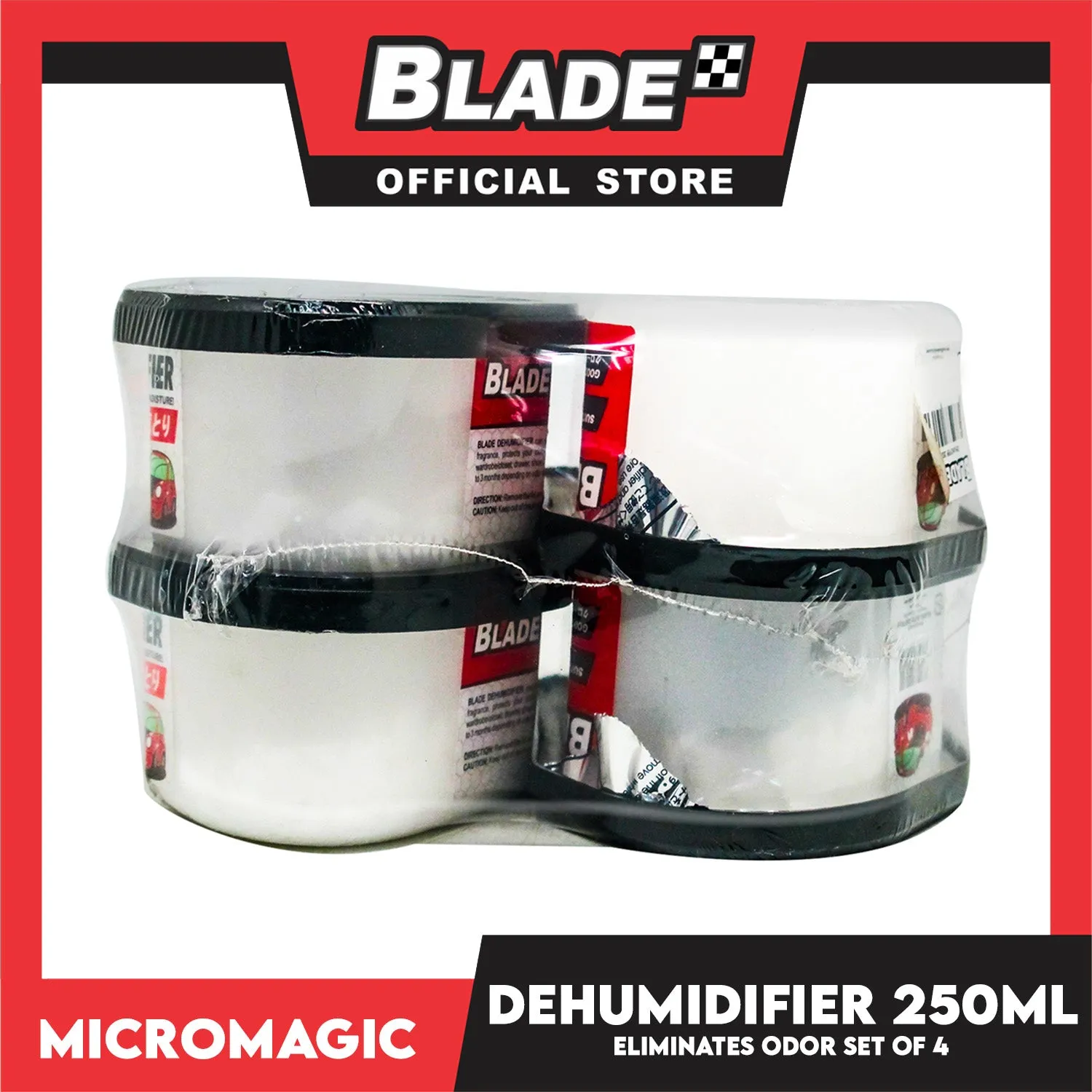 20pcs Blade Dehumidifier 250ml -Eliminates Musty Odor, Suitable for your car & closets