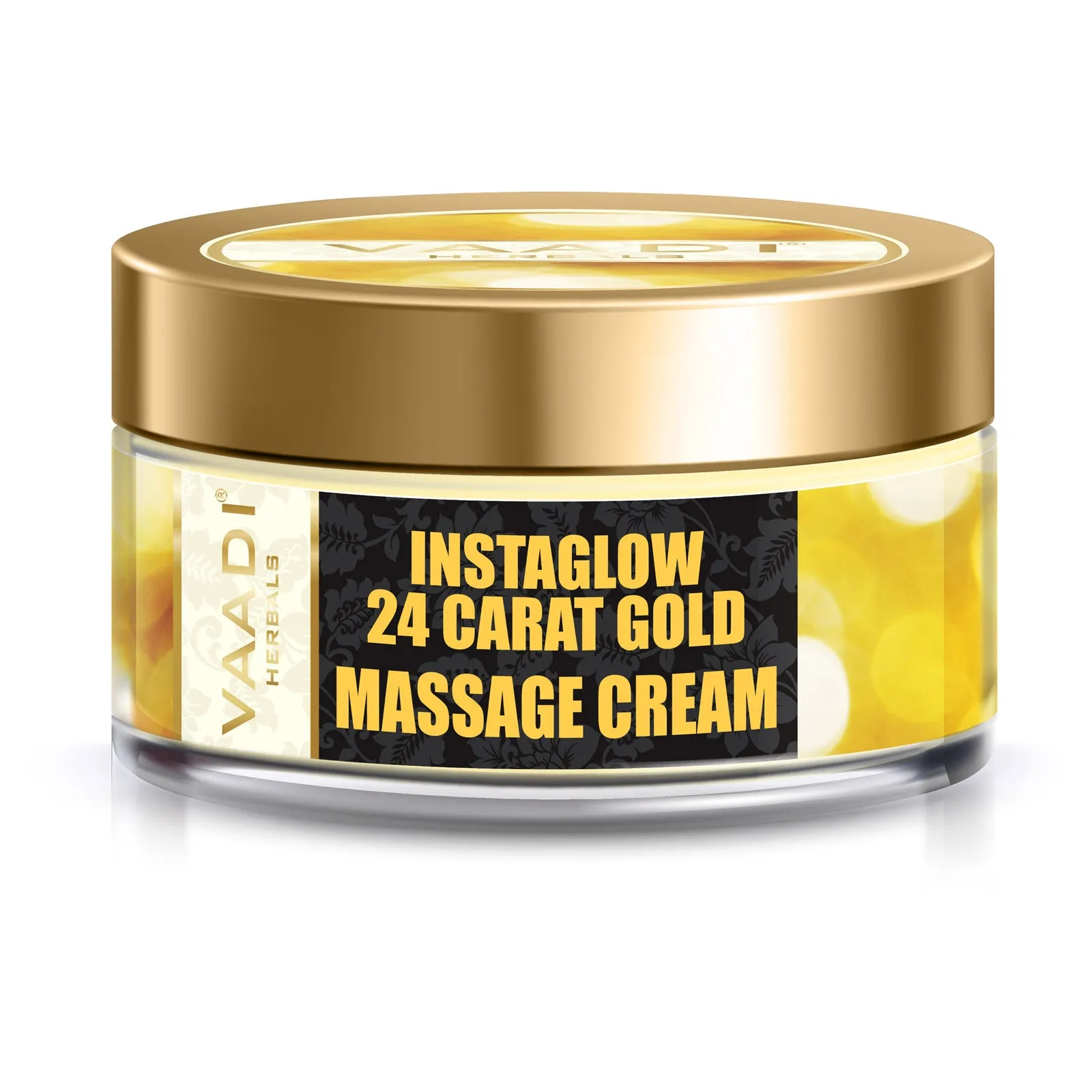 24 Carat Gold Massage Cream - Kokum Butter & Wheatgerm Oil (50 gms)