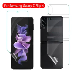 3 In 1 Hydrogel Film Screen Protector For Galaxy Z Flip4 5G