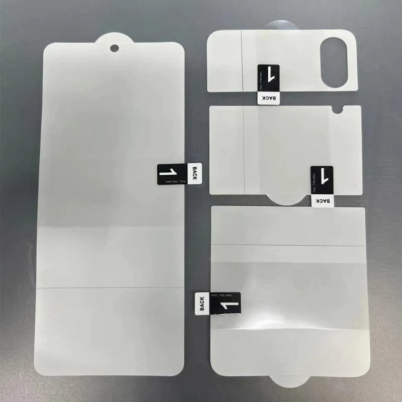 3 In 1 Hydrogel Film Screen Protector For Galaxy Z Flip4 5G