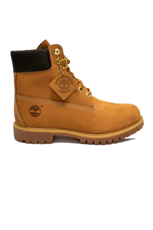 6 Inch Premium Lace Up Waterproof Boot Wheat