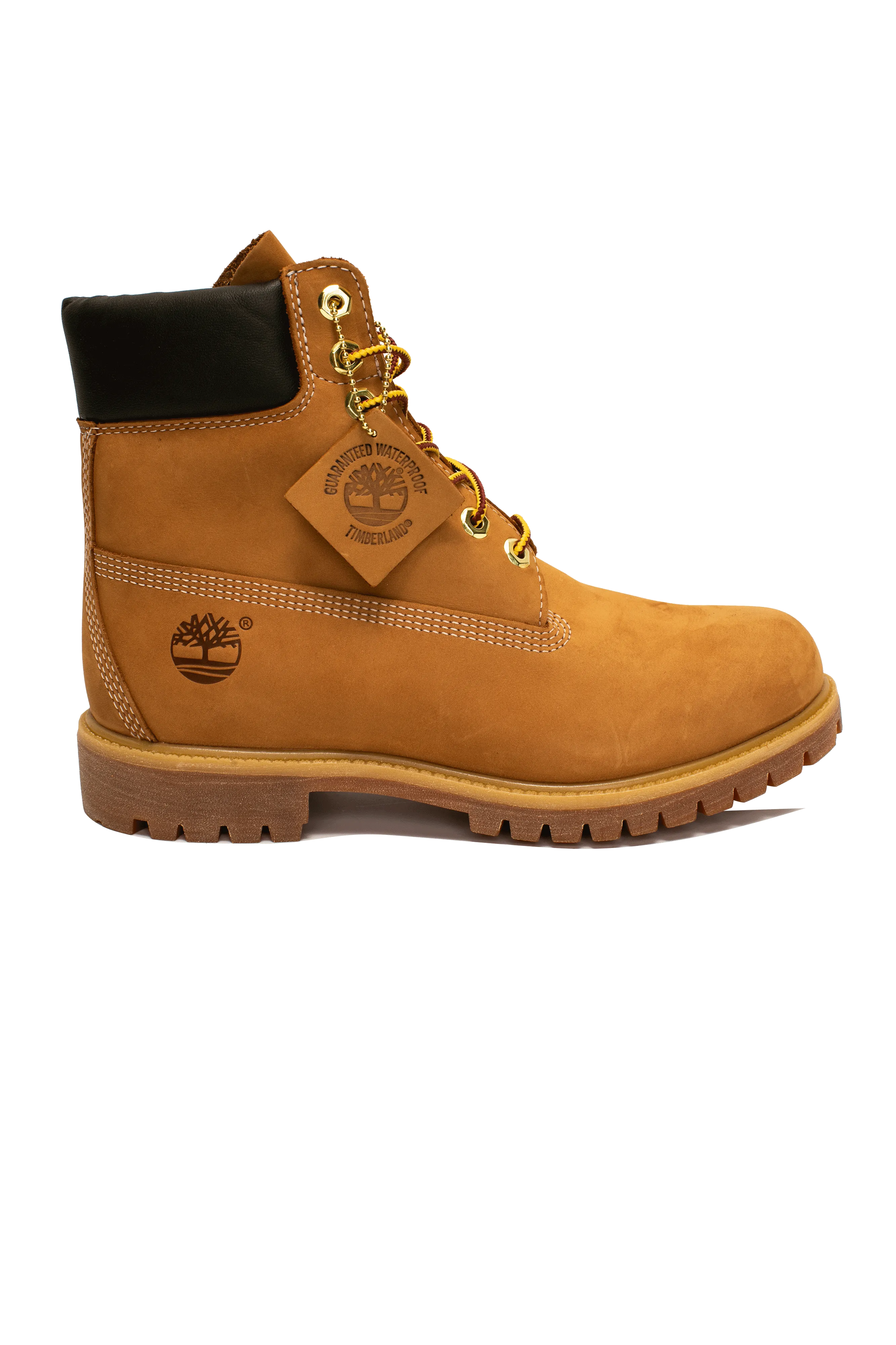 6 Inch Premium Lace Up Waterproof Boot Wheat