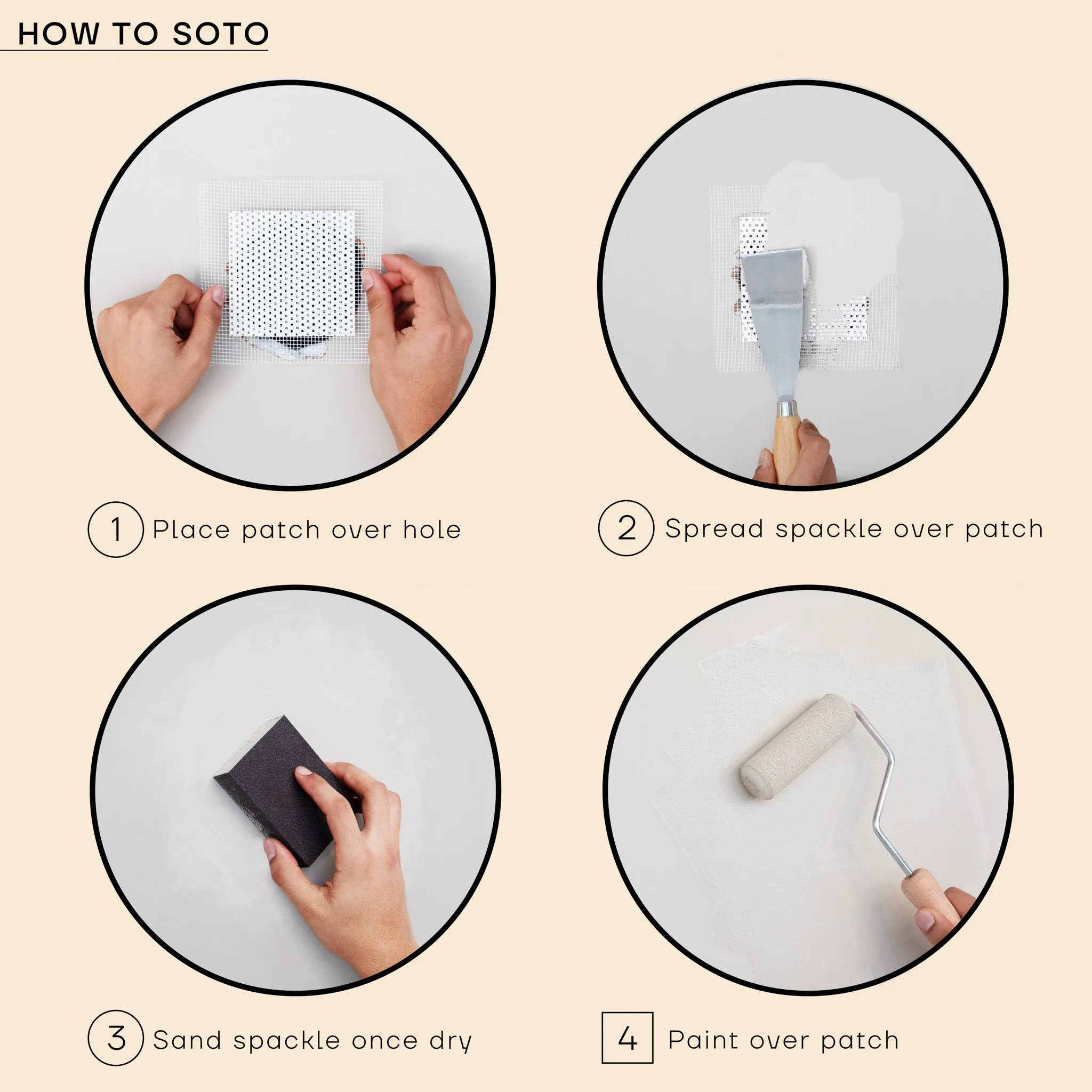 7-Piece Wall Repair Kit