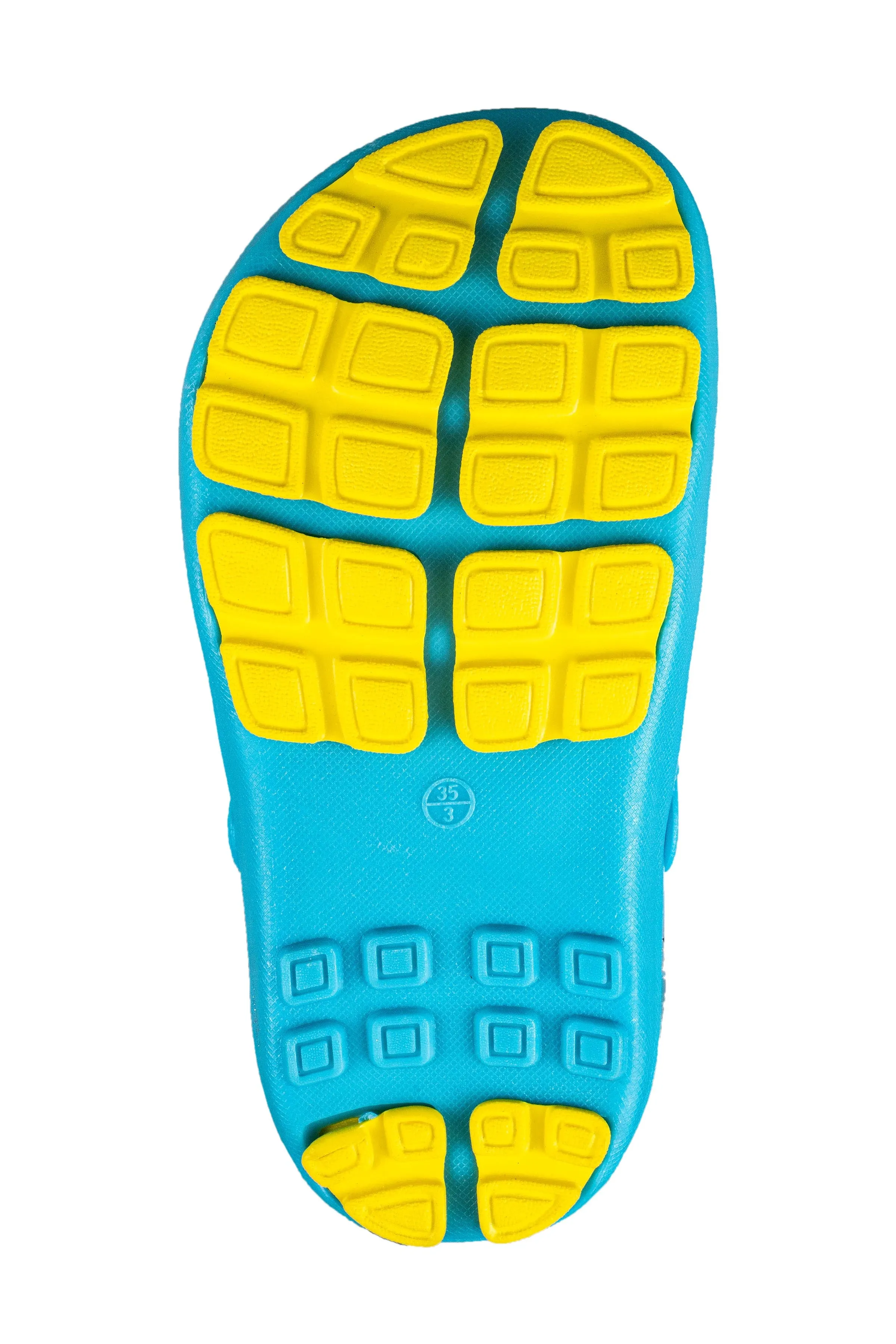 Action Children Sky / Yellow Sandal Eva