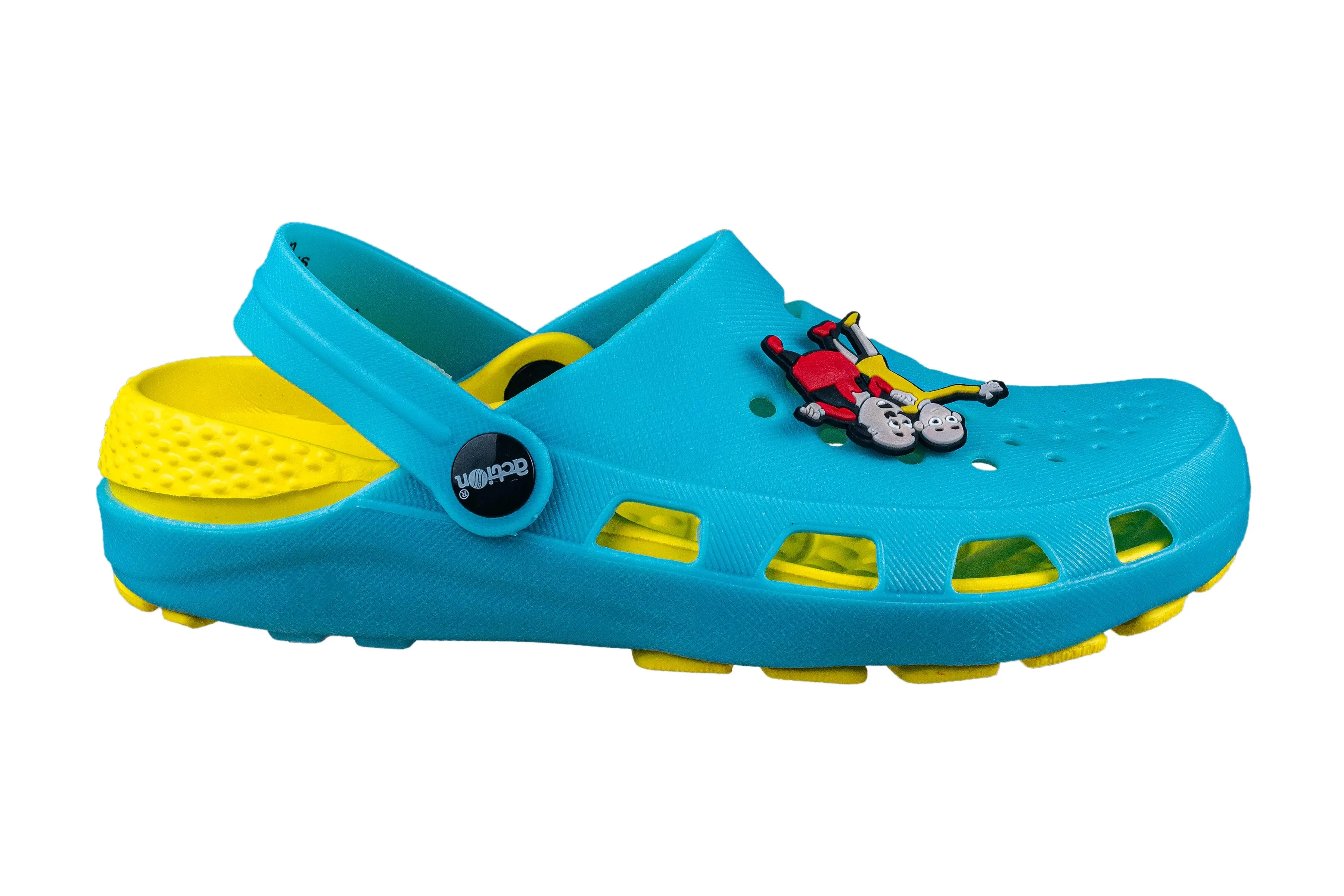 Action Children Sky / Yellow Sandal Eva