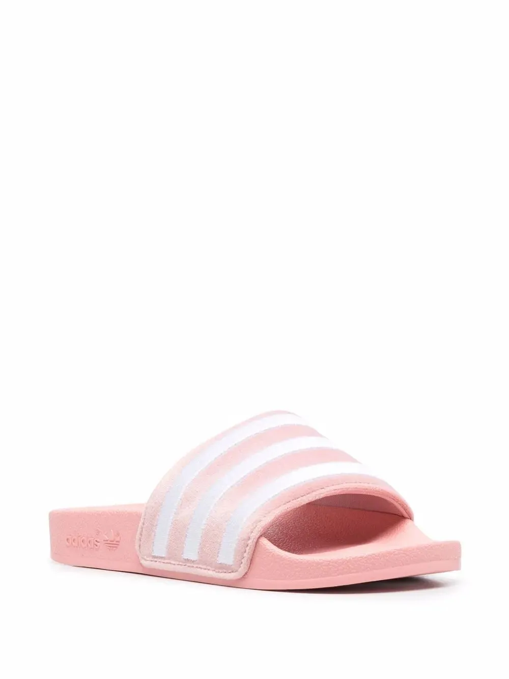 adidas stripe-print slides
