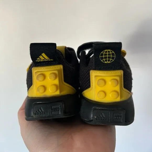ADIDAS x LEGO Black Kids Sneakers 5.5K Black