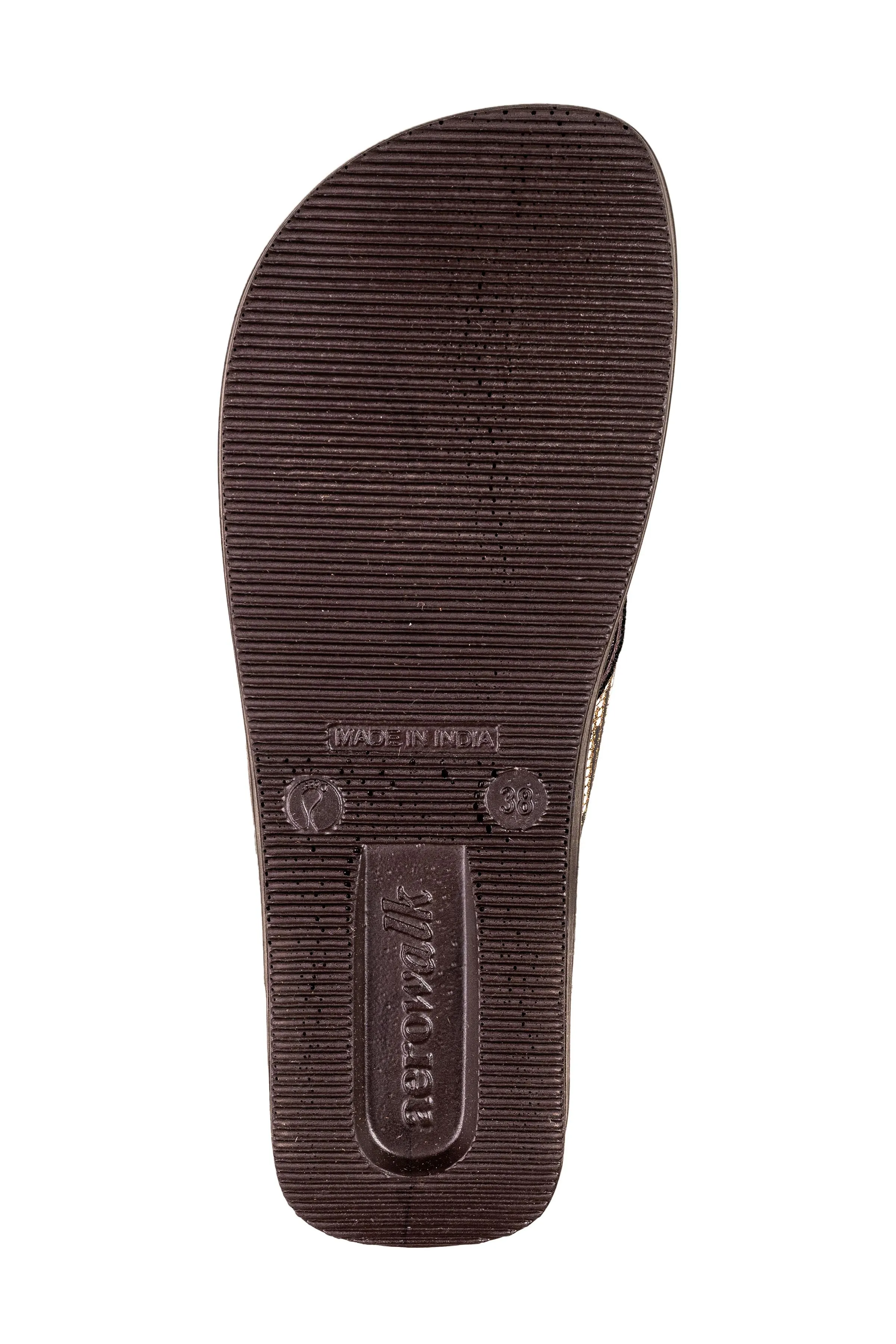 Aerowalk Ladies Copper Chappal PU