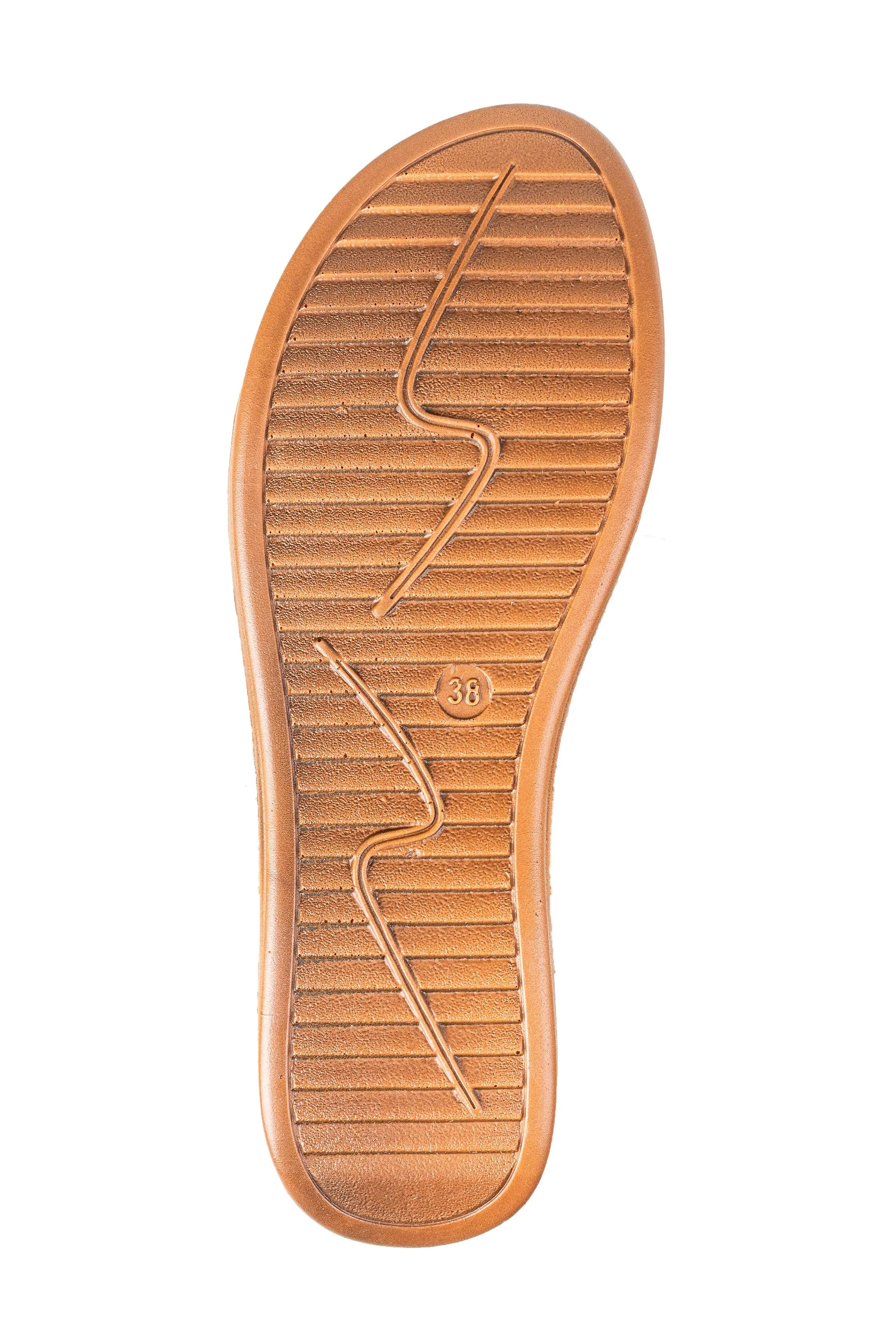 Aerowalk Ladies Tan Sandal PU