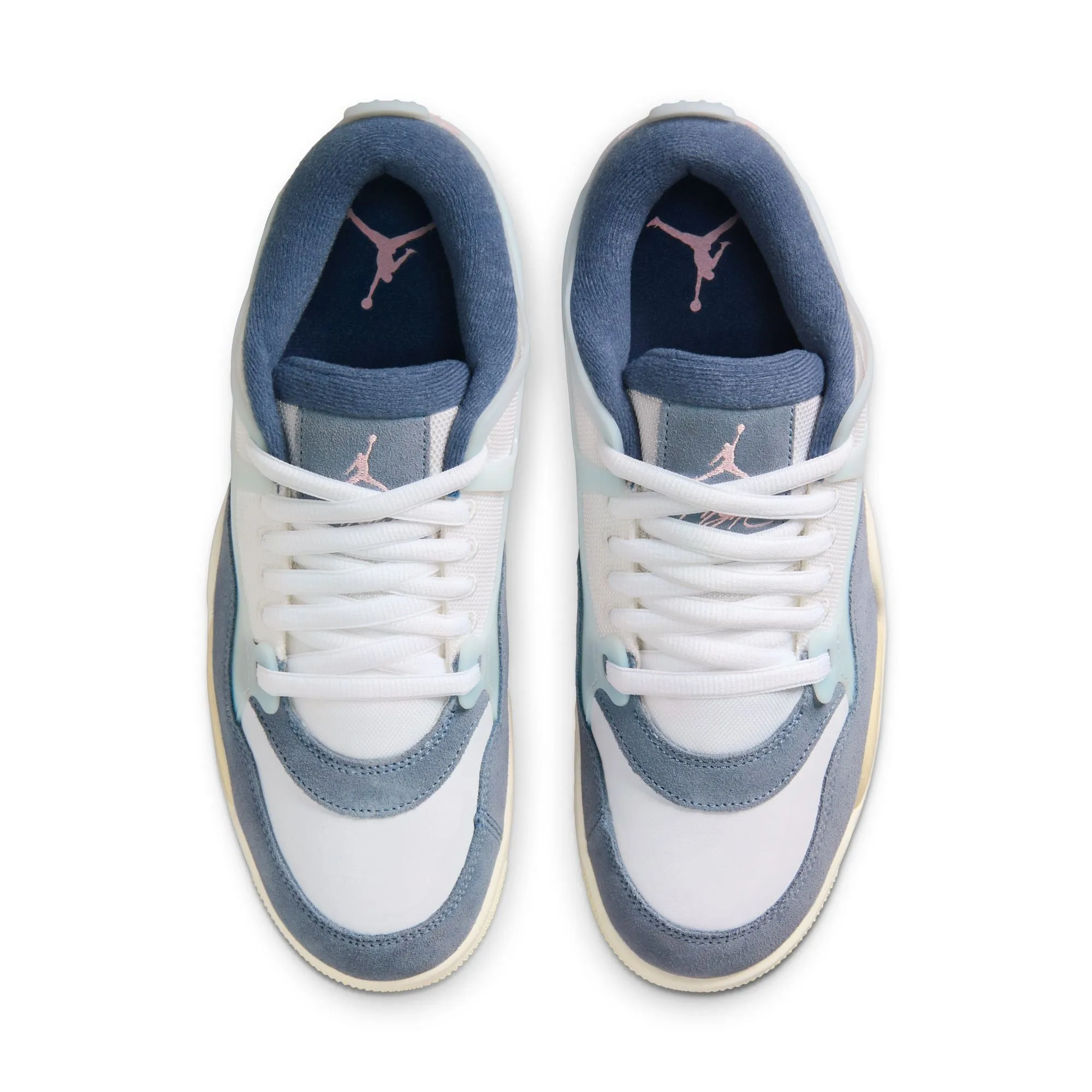 AIR JORDAN 4 RM FQ7939-101 "DIFFUSED BLUE" - DIFFUSED BLUE/ASHEN SLATE