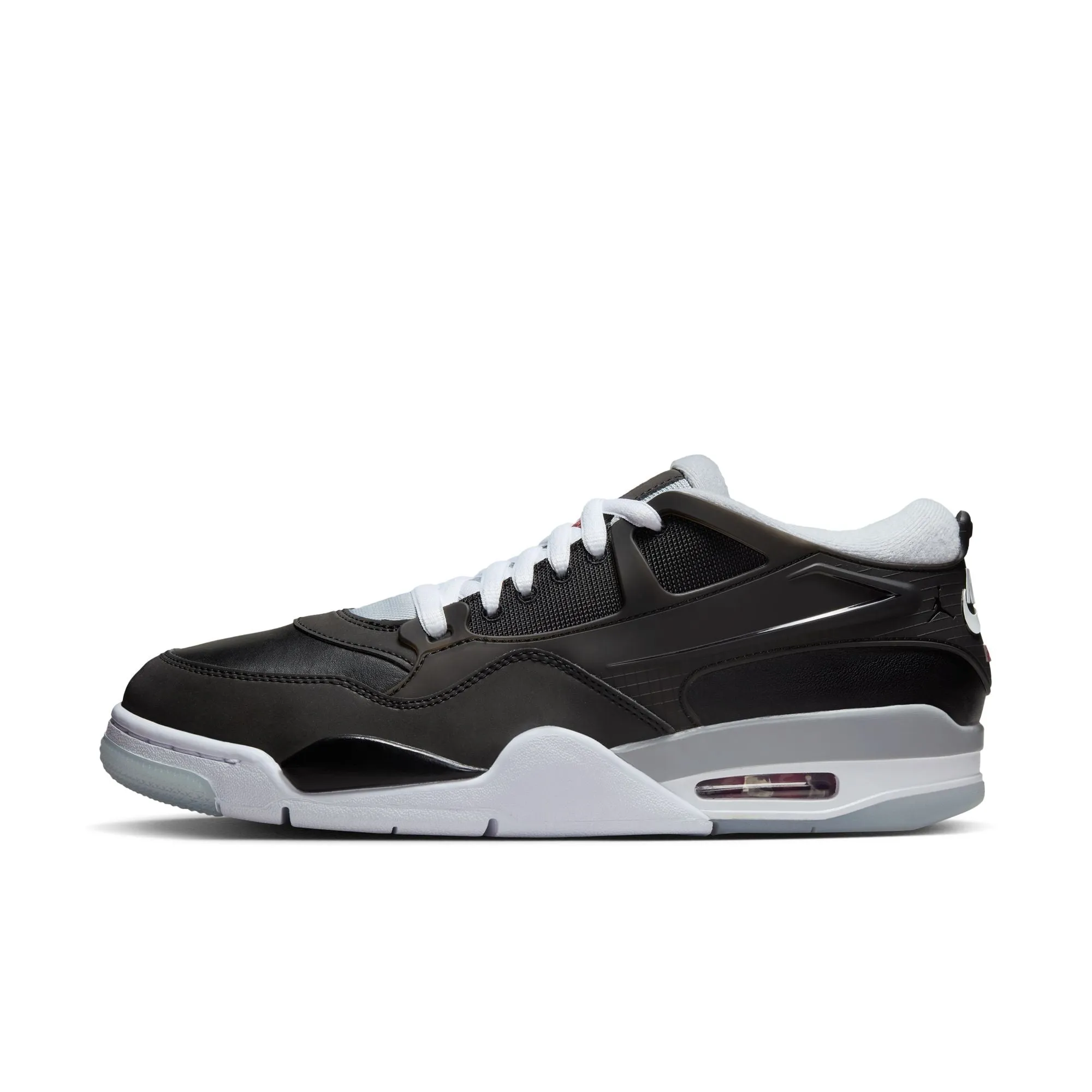 AIR JORDAN 4 RM PREMIUM HV5184-010  "BLACK/METALLIC" - BLACK/WOLF GREY/WHITE/FIRE RED