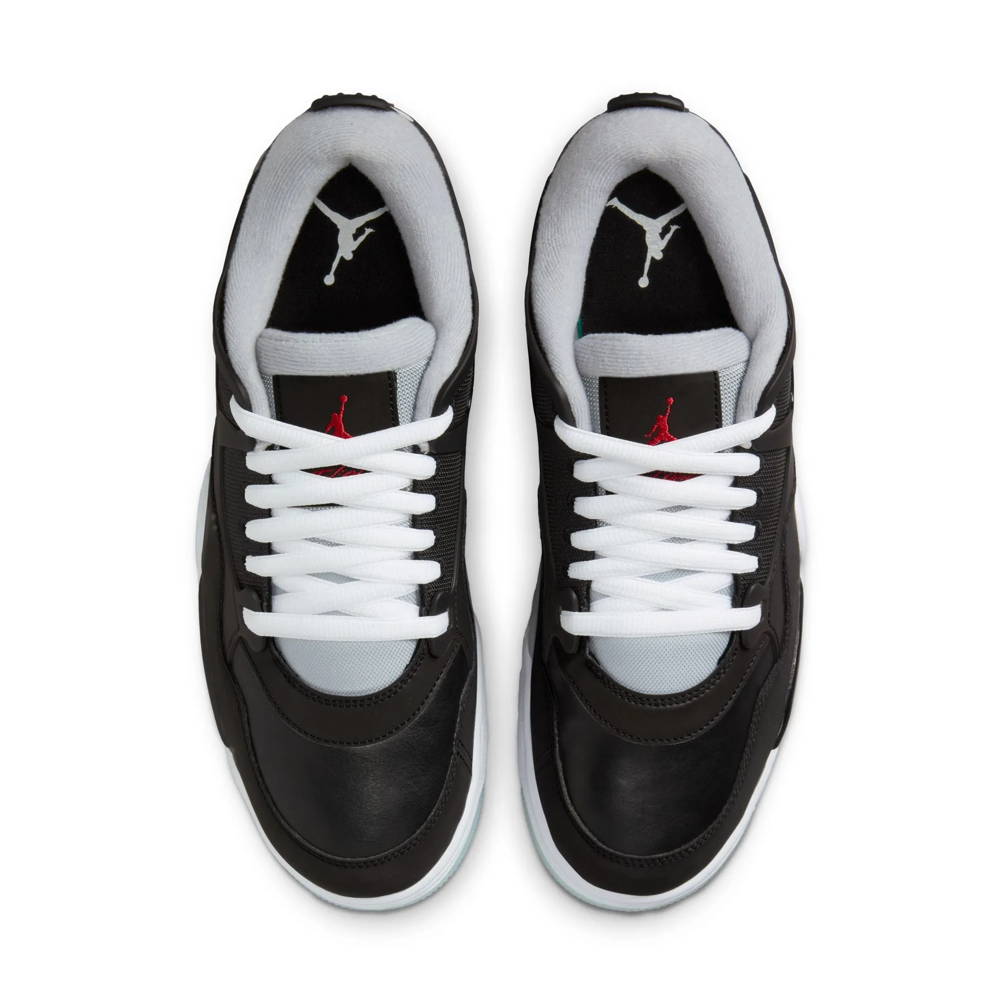 AIR JORDAN 4 RM PREMIUM HV5184-010  "BLACK/METALLIC" - BLACK/WOLF GREY/WHITE/FIRE RED