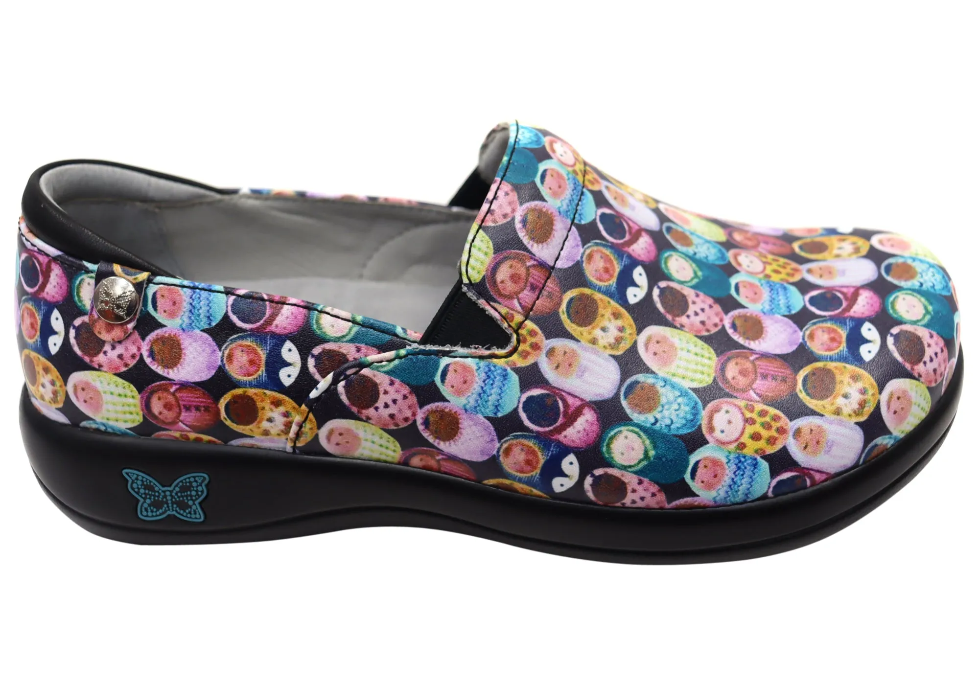 Alegria Keli Womens Comfortable Leather Slip On Shoes