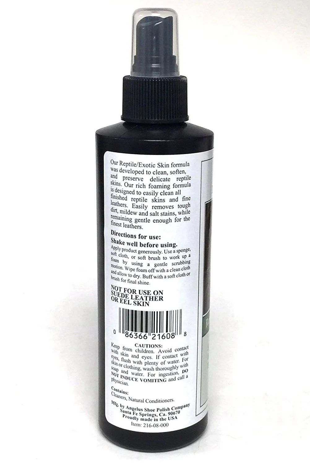 Angelus Reptile & Exotic Skin Cleaner/Conditioner Pump