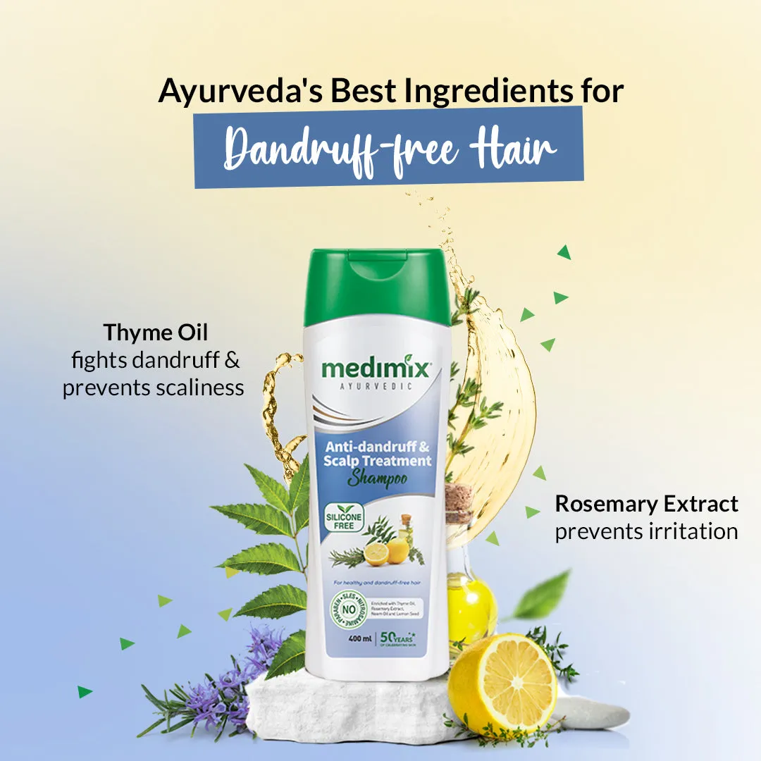 Anti-Dandruff & Scalp Treatment Shampoo | 400 ML