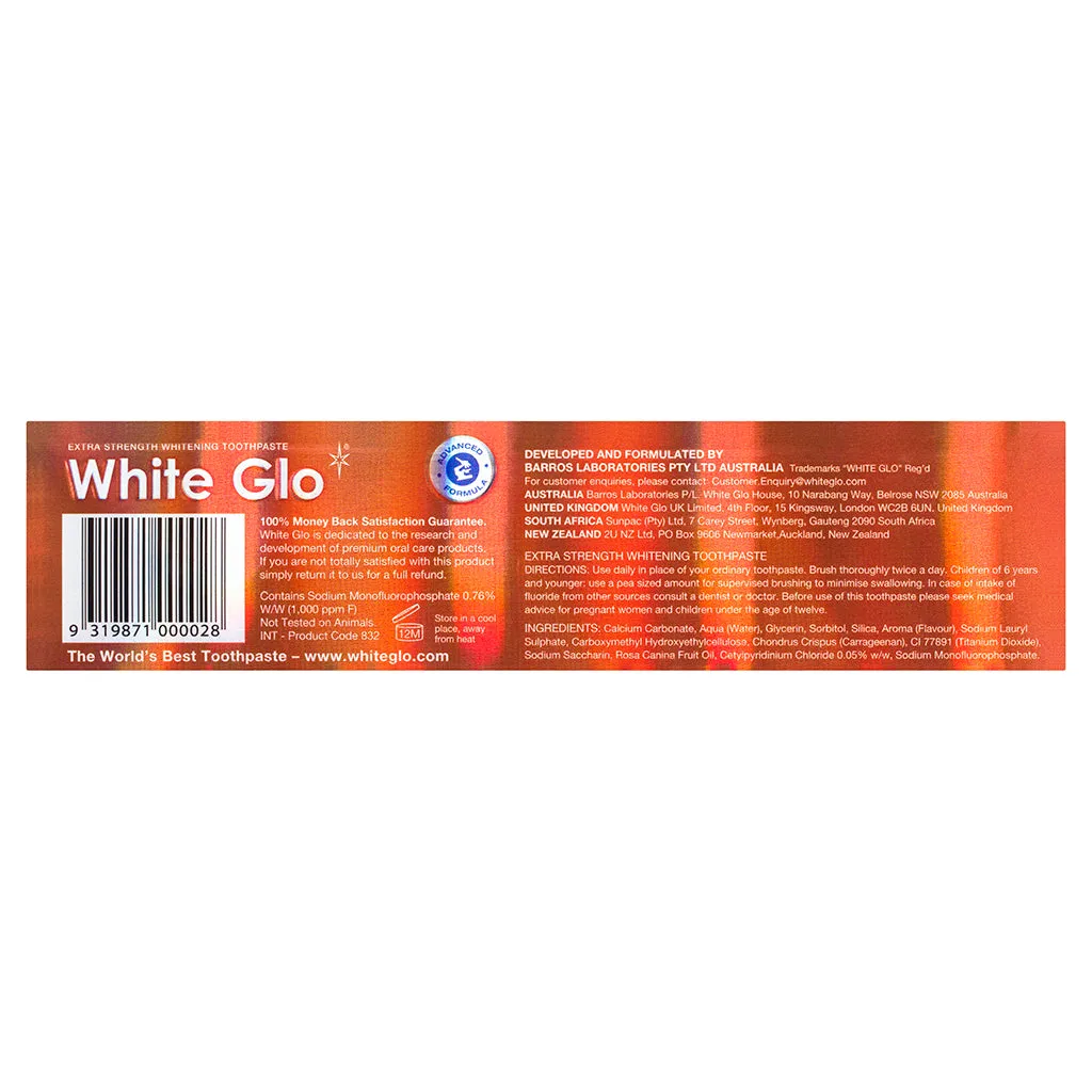 Anti-Plaque Extra Strength Whitening Toothpaste