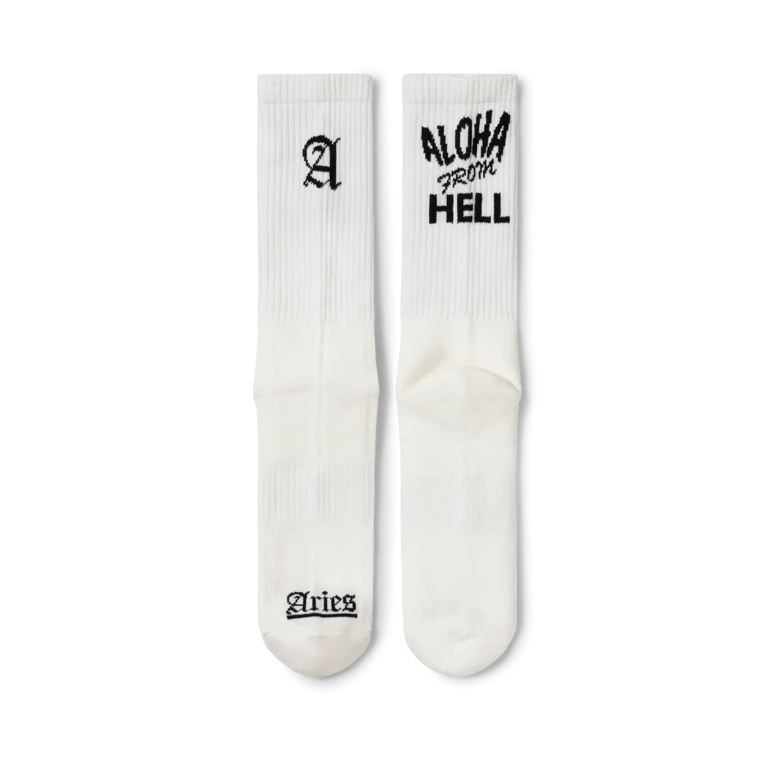 Aries aloha from hell sock White