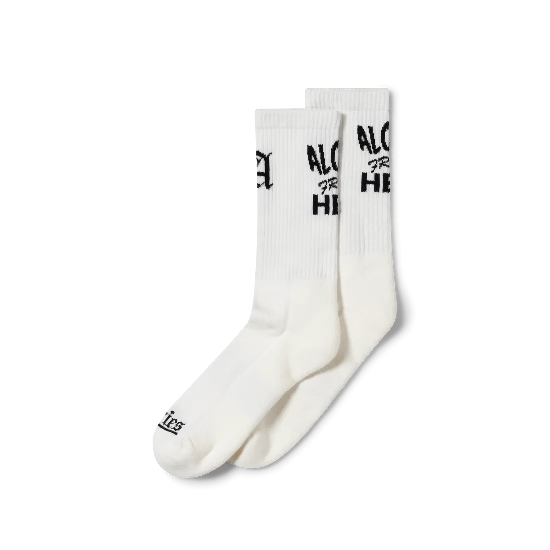 Aries aloha from hell sock White