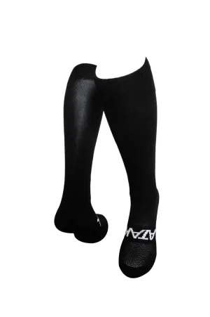 Atak Plain Black Adult Socks