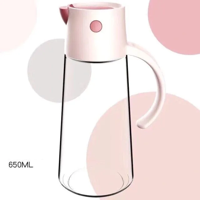 Automatic Opening Glass Oil Container - Jennyhome