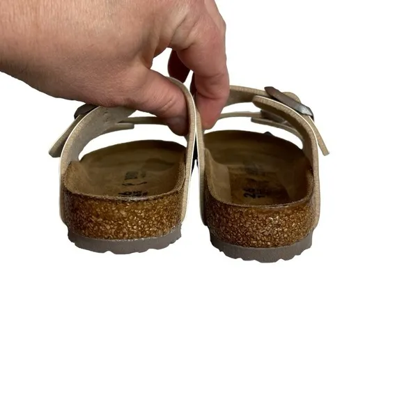 Birkenstock Arizona Birko-Flor Slide Sandal Kids Desert Soil Camo EU 26 US 8 New