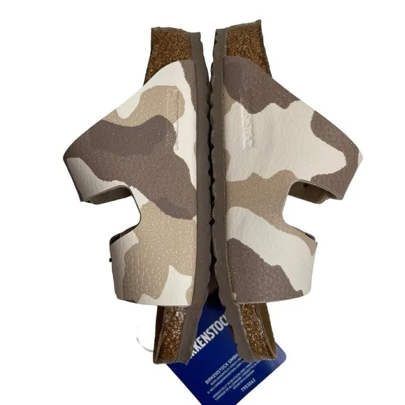 Birkenstock Arizona Birko-Flor Slide Sandal Kids Desert Soil Camo EU 26 US 8 New