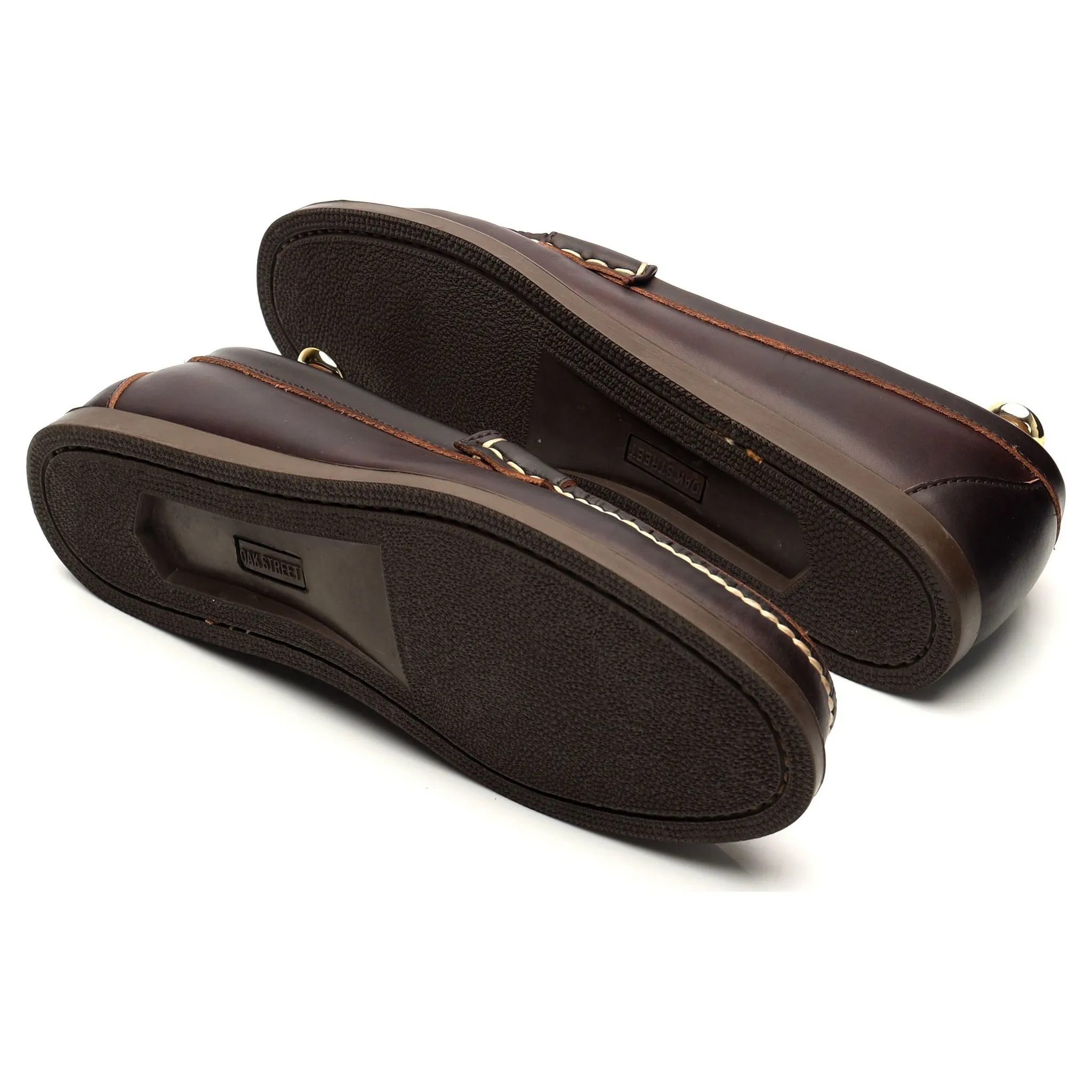 'Bit Moc' Dark Brown Leather Horsebit Loafer UK 10 US 10.5 D