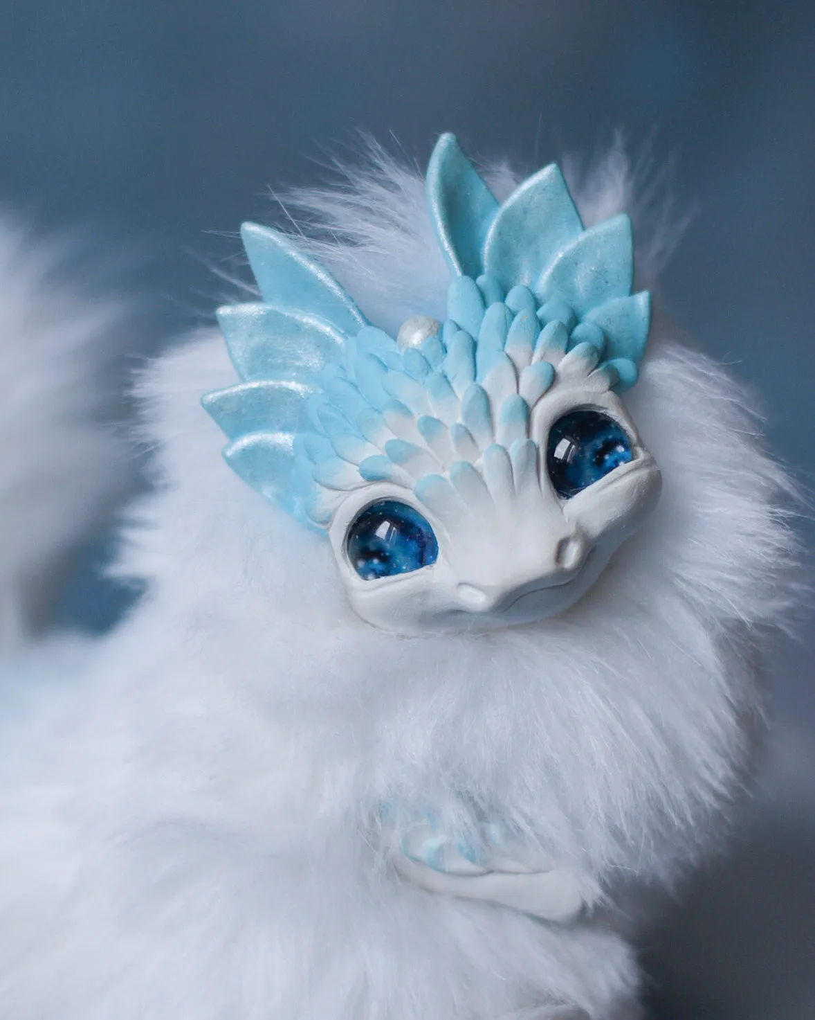 Blue big-eared dragon