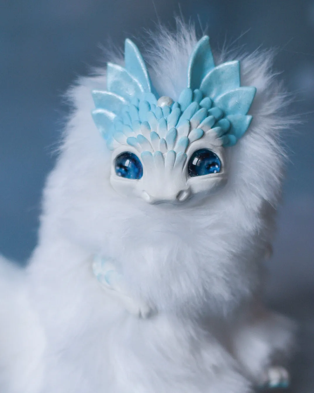Blue big-eared dragon