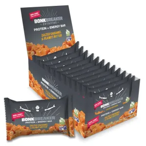 Bonk Breaker Salted Caramel & Peanut Butter Protein   Energy Bars