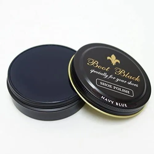 Boot Black Wax Polish - Black Series
