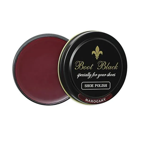 Boot Black Wax Polish - Black Series