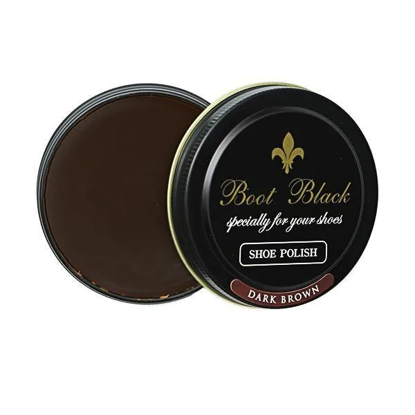 Boot Black Wax Polish - Black Series