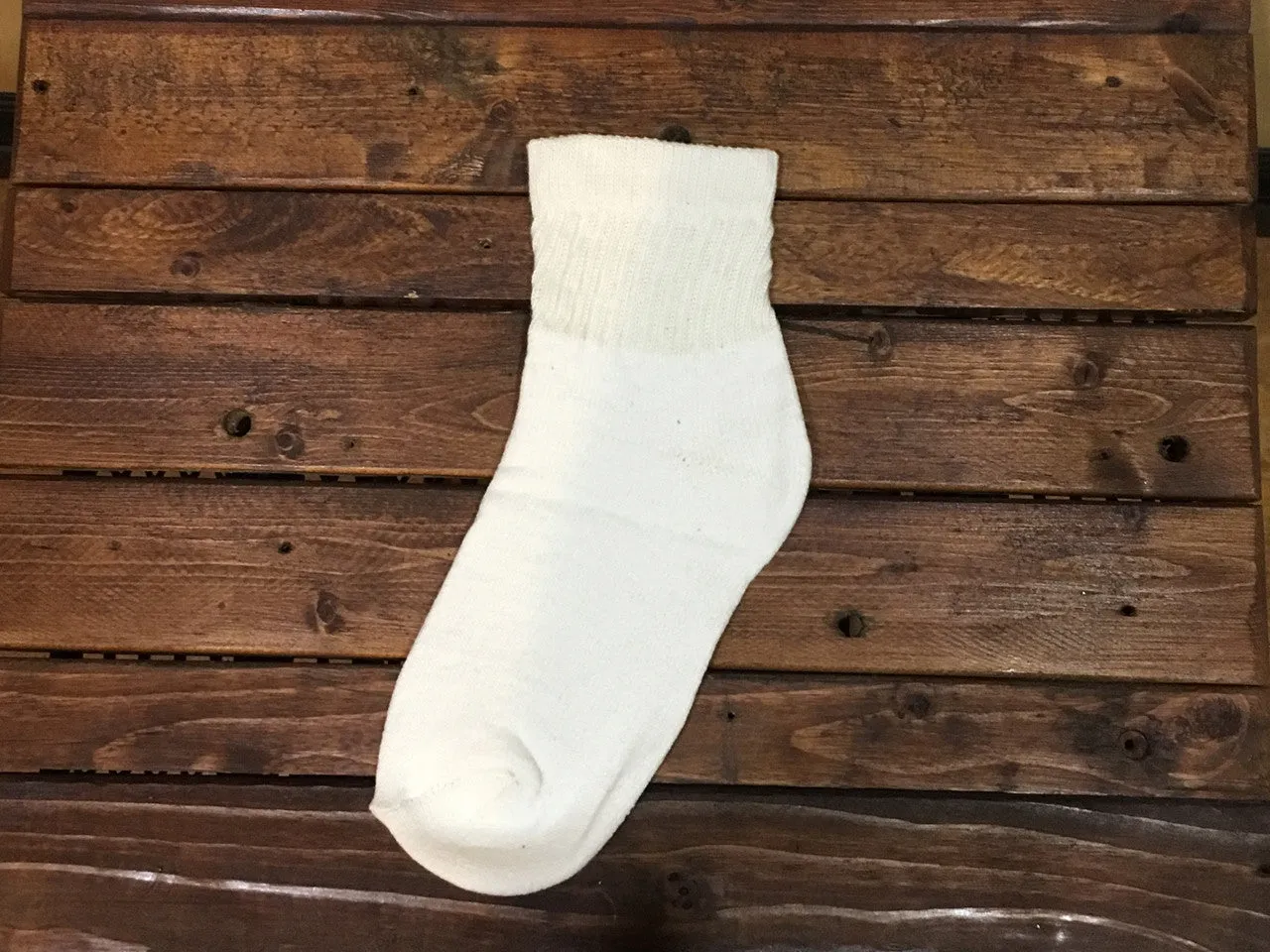 C125 Organic Threads Short Top 3pack Organic Socks Cream