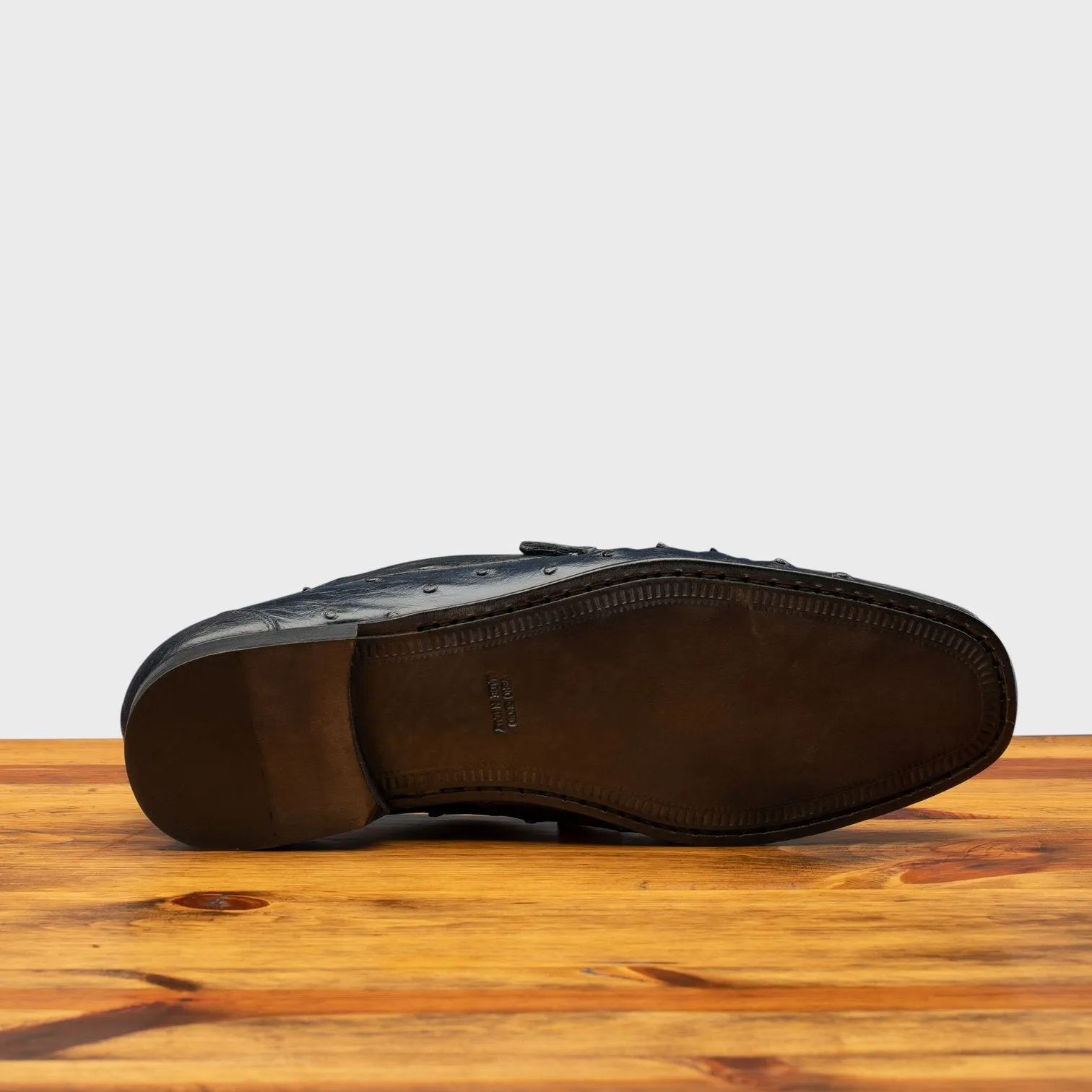 Calzoleria Toscana Ostrich Dress Slip-On  #3238-M