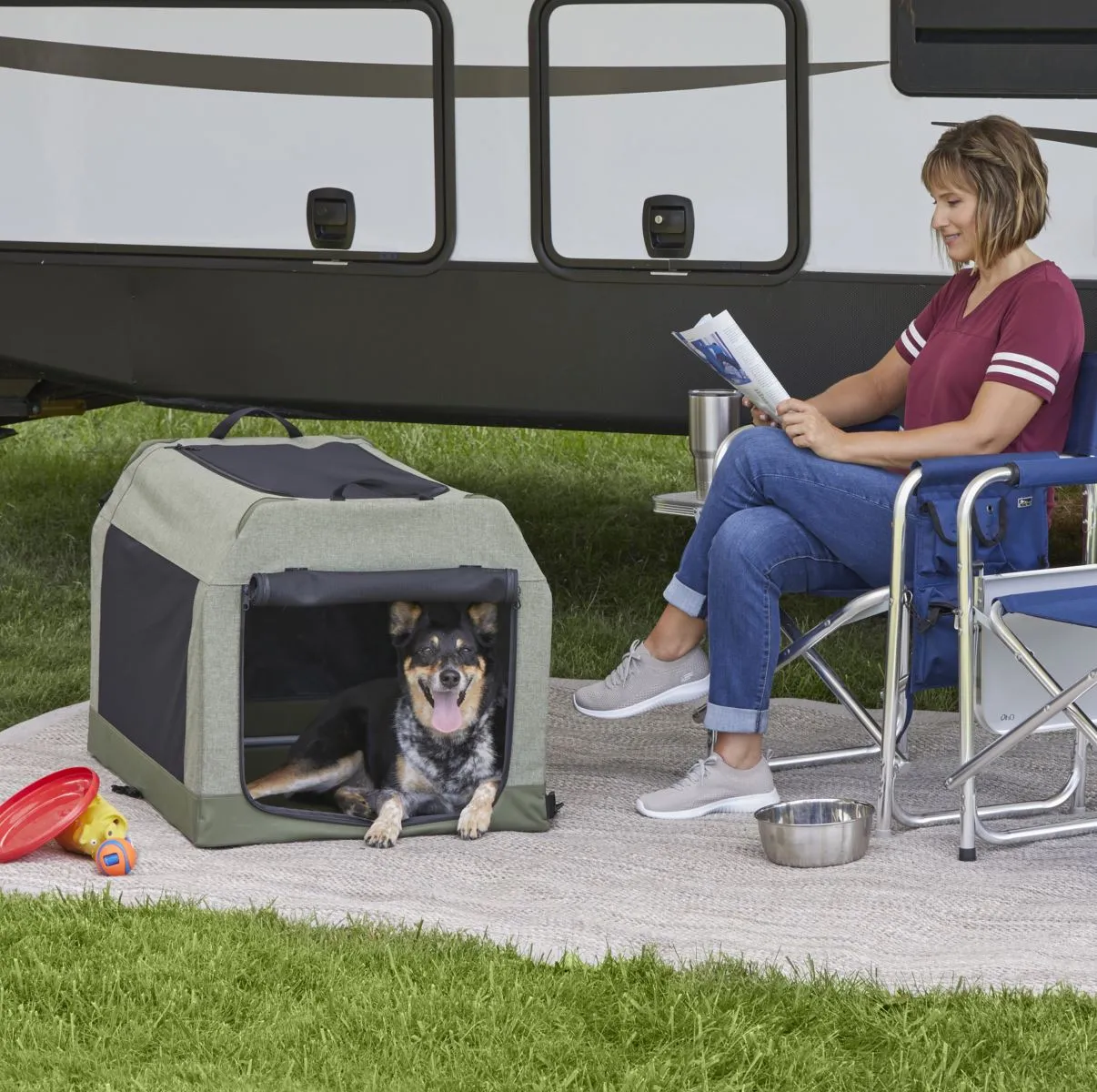 Camper Tent Crates