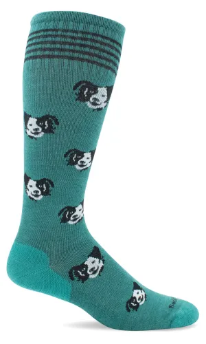 Canine Fancy Knee-High Women - Jade Moderate Compression (15-20mmHg)