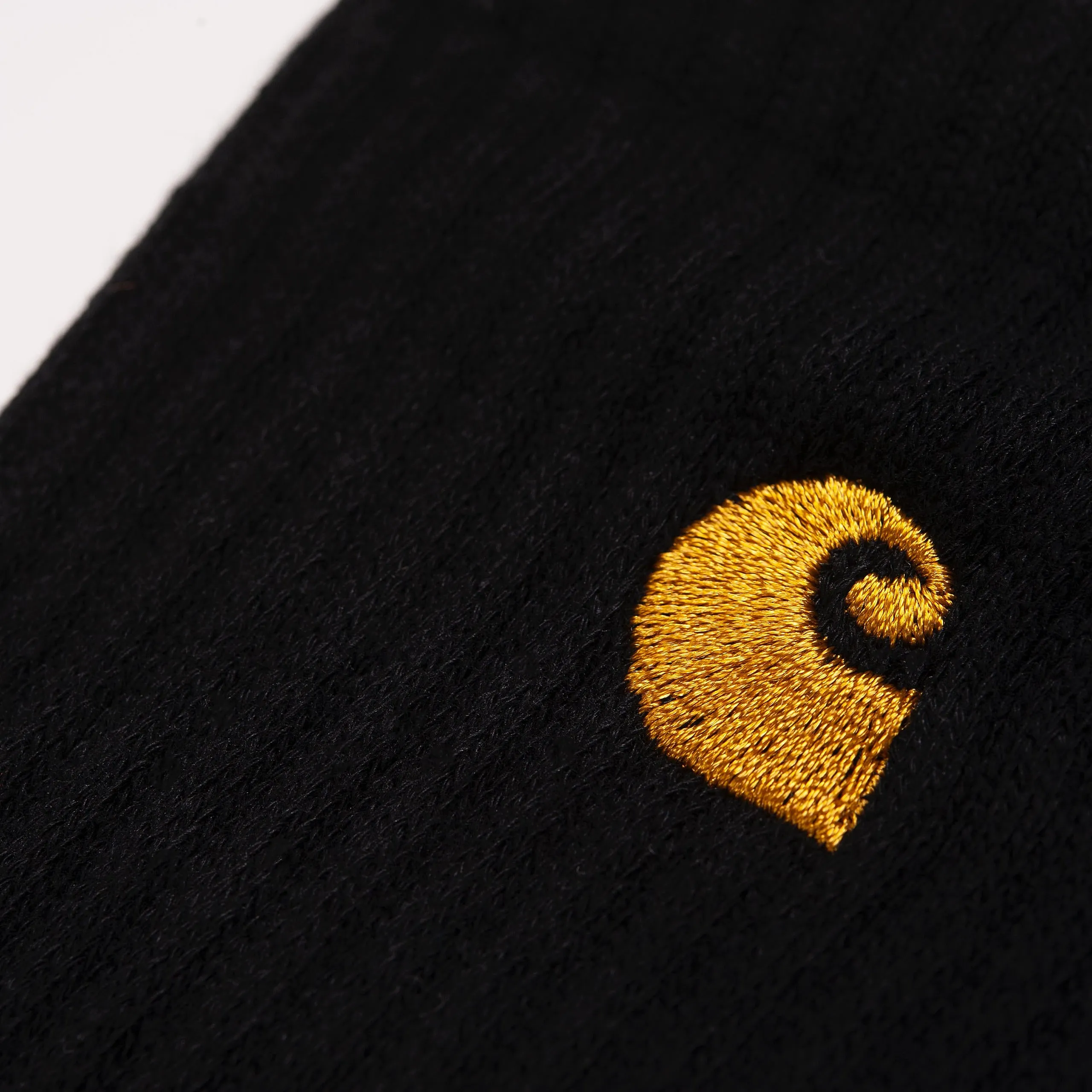 Carhartt WIP Chase Sock Black/Gold
