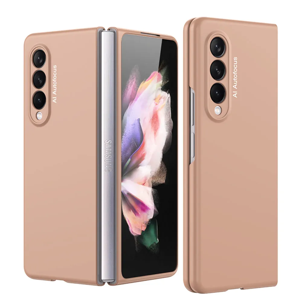 Case For Samsung Galaxy Z Fold 3 5G Cover Slim Shockproof Protection Matte Plastic Hard For Samsung Z Fold3 5G Case