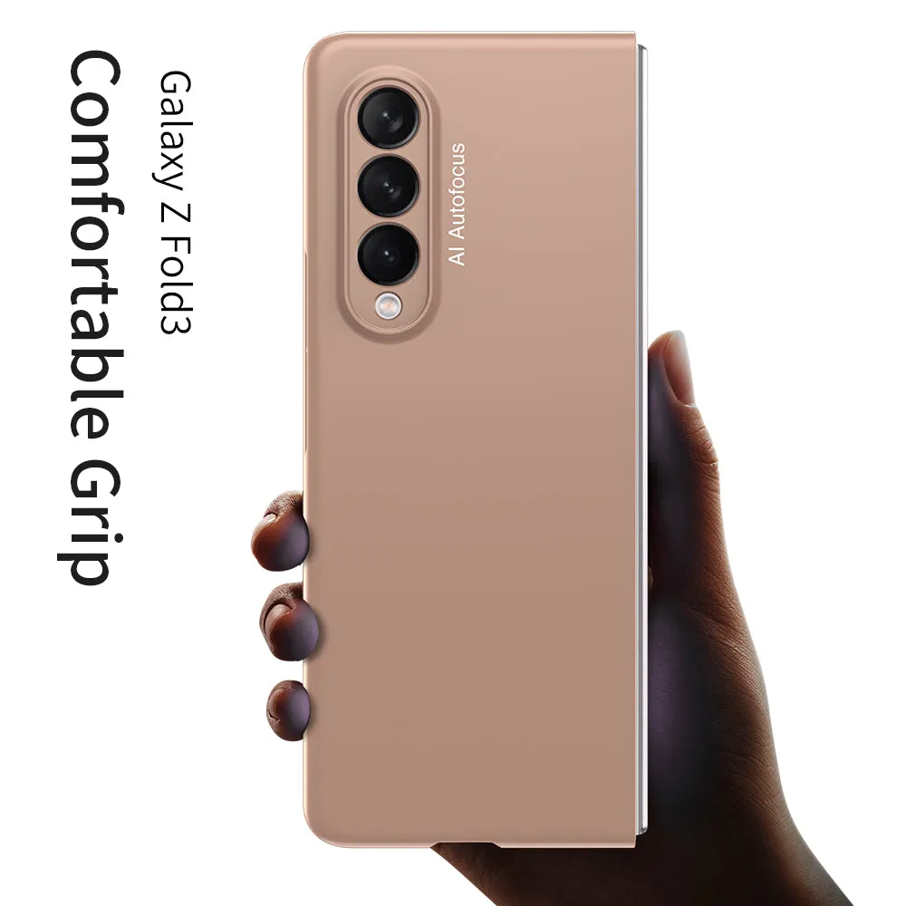 Case For Samsung Galaxy Z Fold 3 5G Cover Slim Shockproof Protection Matte Plastic Hard For Samsung Z Fold3 5G Case