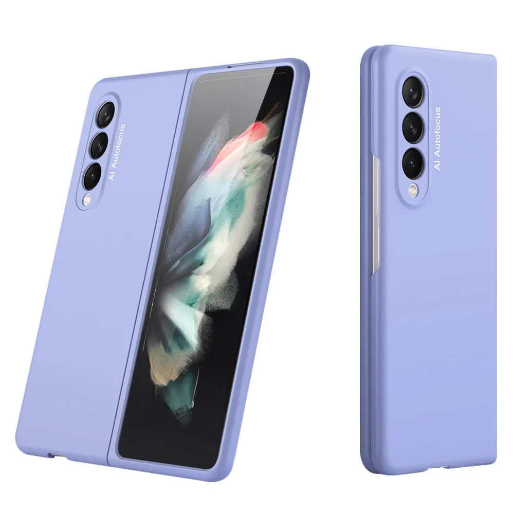 Case For Samsung Galaxy Z Fold 3 5G Cover Slim Shockproof Protection Matte Plastic Hard For Samsung Z Fold3 5G Case