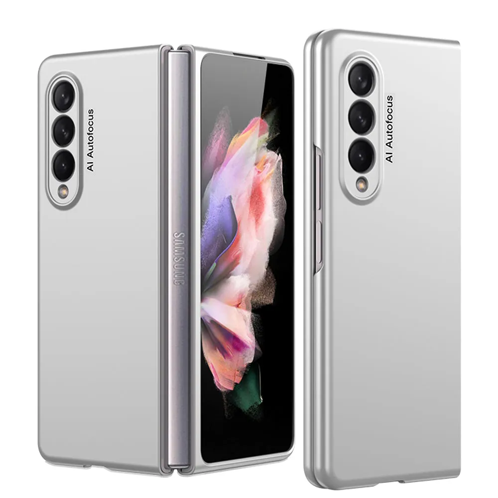 Case For Samsung Galaxy Z Fold 3 5G Cover Slim Shockproof Protection Matte Plastic Hard For Samsung Z Fold3 5G Case
