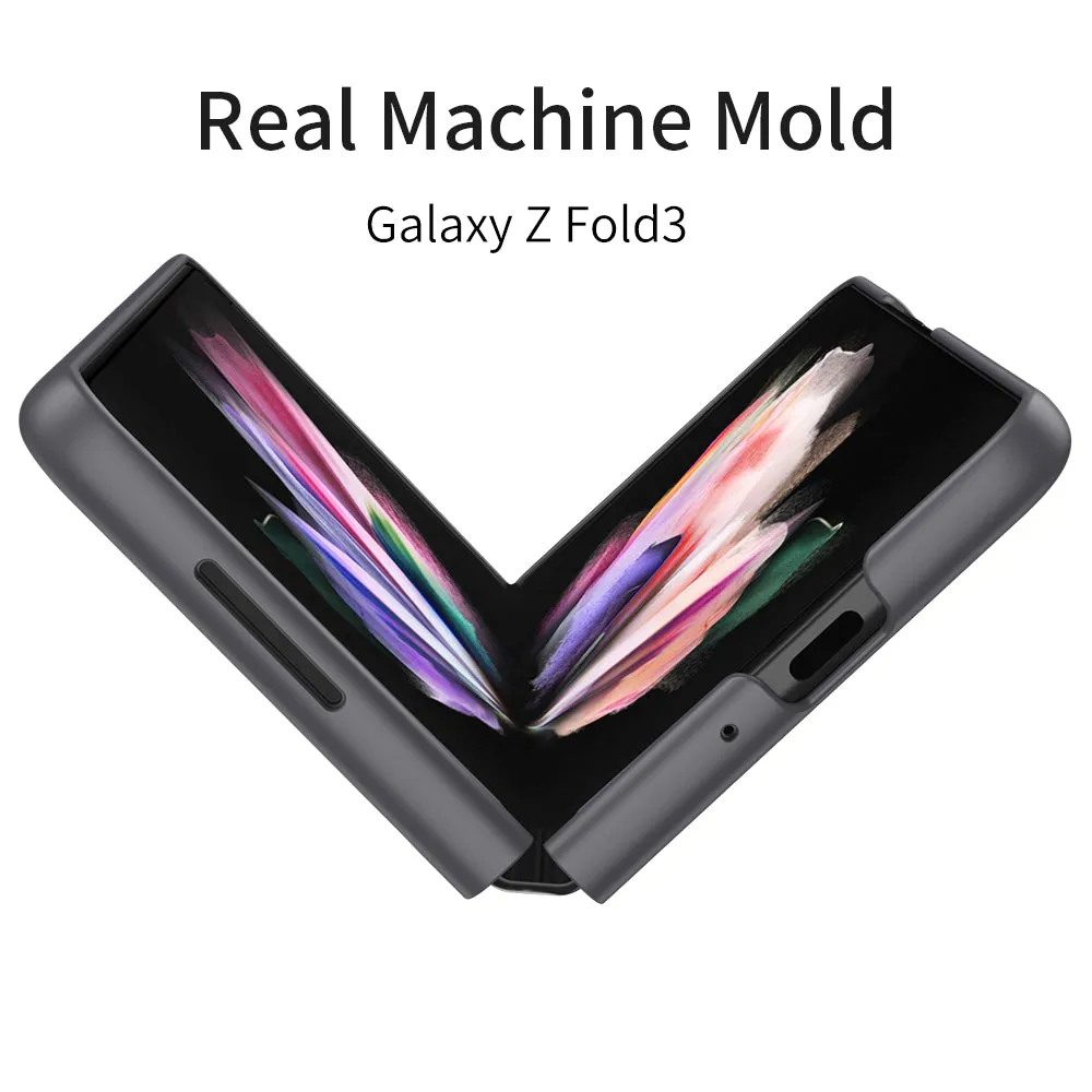 Case For Samsung Galaxy Z Fold 3 5G Cover Slim Shockproof Protection Matte Plastic Hard For Samsung Z Fold3 5G Case