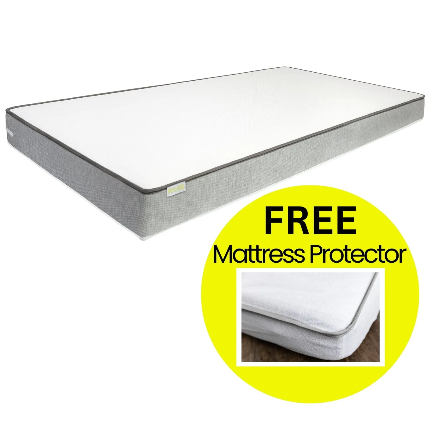 Charm Eco Luxury Pocket Spring Baby Toddler Mattress 120x60x10cm