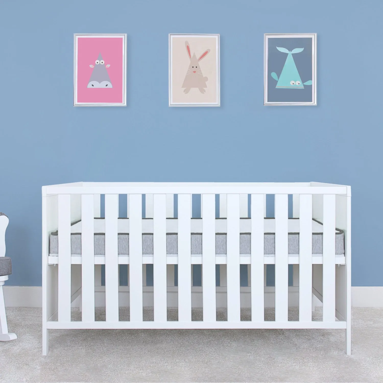 Charm Eco Luxury Pocket Spring Baby Toddler Mattress 120x60x10cm