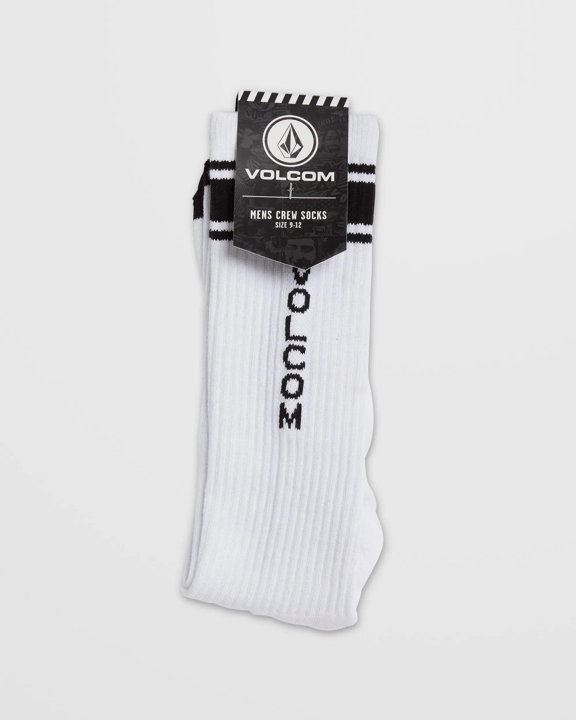 Chaussettes High Stripe - WHITE
