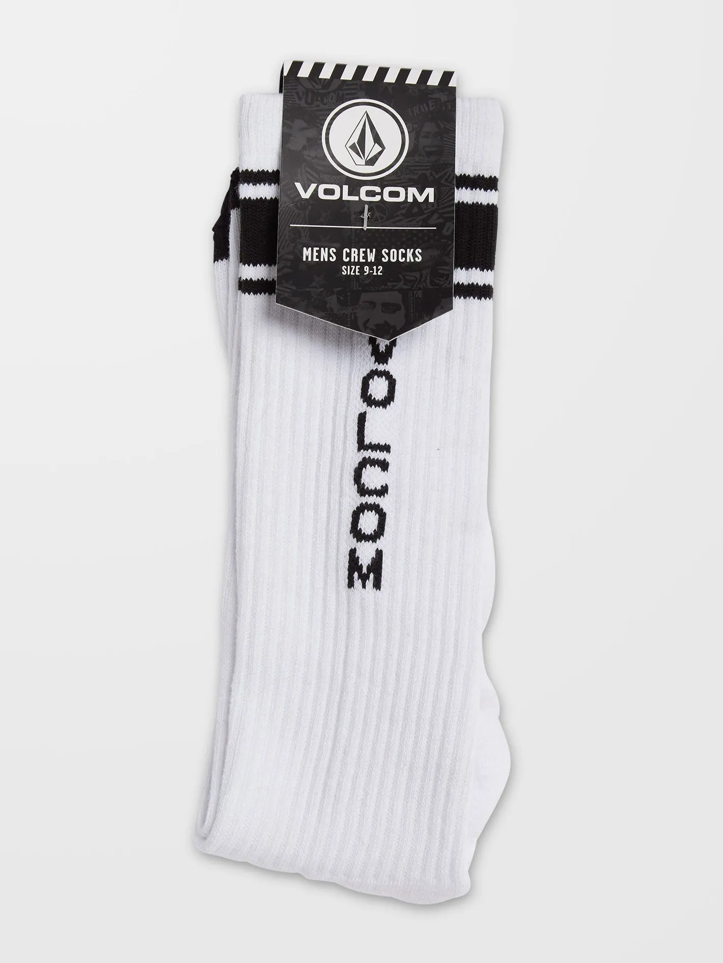 Chaussettes High Stripe - WHITE